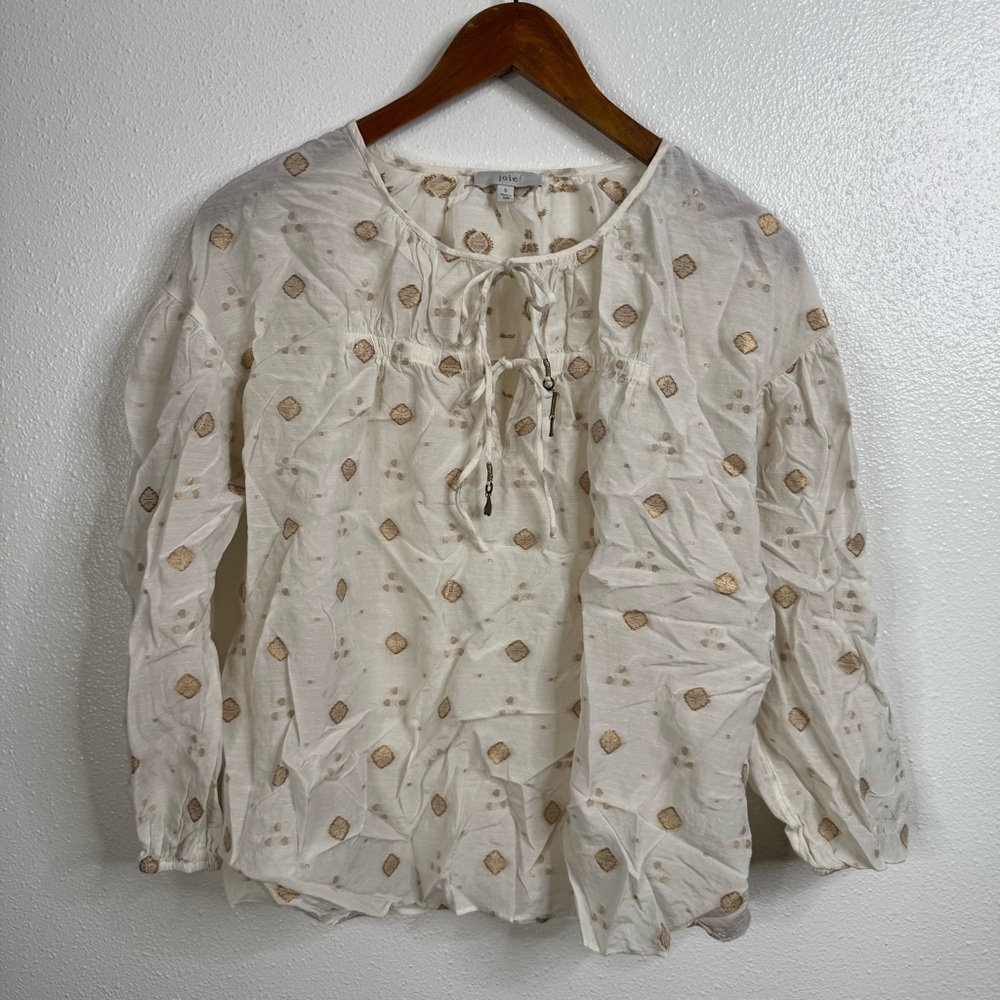 Joie Peasant Style Blouse Size‎ Small